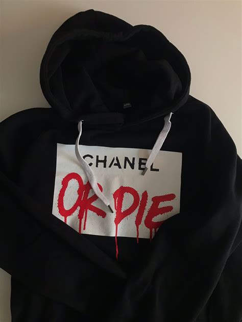 chanel pink knitwear|chanel or die hoodie svart.